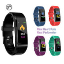 Pulseira esportiva bluetooth para detecção inteligente de freqüência cardíaca oxigênio no sangue( à prova d'água)