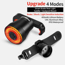 Luz de detecção de freio automático para bicicleta (Bateria de  íon-lítio recarregável)