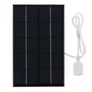 Painel Solar USB 5W 5V Portátil(Carregador Rápido de Polissilício para viagens)