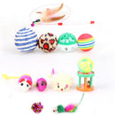 Conjunto de acessórios para interação de gatos ,túnel e brinquedos para animais de estimação.