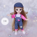 Mini Boneca BJD (Diversos modelos com articulações móveis e 16cm)