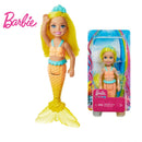 Boneca Barbie Sereia colorida, Mini sereias, kit de Barbie + roupa (Vários modelos)
