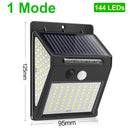 LED luz solar lâmpada solar externa com sensor de movimento(Mais economia e mais segurança)