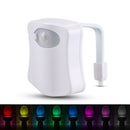 Luz noturna com sensor de movimento para vaso sanitário, à prova d'água(Seu banheiro muito mais limpo)