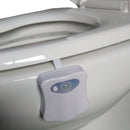 Luz noturna com sensor de movimento para vaso sanitário, à prova d'água(Seu banheiro muito mais limpo)