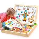Brinquedo interativo para crianças (Teatrinho infantil com animais,quebra cabeça, escrita)
