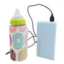 Aquecedor de mamadeira e chás USB para viagens