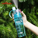 Garrafa Chaleira Free estilo Fresh(Refresque-se em dobro com a função dessa garrafa)