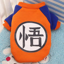 Roupa pet para gatos dragon ball , bob esponja varios temas...