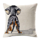 Capa de almofada estampada moda colorida estilo cachorros e star wars  (Sua casa com sua cara))