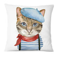 Fronha de gatos divertidos, impressão digital ( Capas criativas de pet)