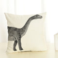 Capa de Almofada de Dinossauro  45x45cm ( Decoração de quarto infantil e casa)