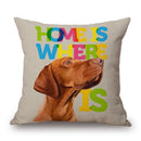 Capa de almofada estampada moda colorida estilo cachorros e star wars  (Sua casa com sua cara))