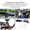 Localizador anti furto com sensor, alarme e controle remoto à prova d'água(Carros, motos, bicicleta)