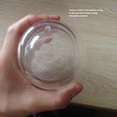 Copo de vidro duplo parede resistente ao calor, JANKNG (Copo de café e cerveja resistente)