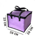 Bolsa térmica isolada com Zíper, bolsa para churrasco ,praia, piquinique... ( Várias cores)