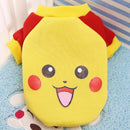Roupa pet para gatos dragon ball , bob esponja varios temas...
