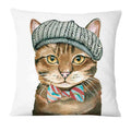 Fronha de gatos divertidos, impressão digital ( Capas criativas de pet)