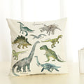 Capa de Almofada de Dinossauro  45x45cm ( Decoração de quarto infantil e casa)