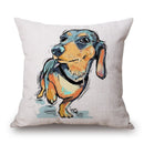 Capa de almofada estampada moda colorida estilo cachorros e star wars  (Sua casa com sua cara))