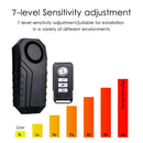 Localizador anti furto com sensor, alarme e controle remoto à prova d'água(Carros, motos, bicicleta)