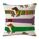 Capa de almofada estampada moda colorida estilo cachorros e star wars  (Sua casa com sua cara))