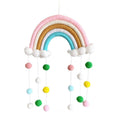 Móbile de arco íris para quarto infantil ( Porta / parede )