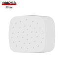 Papéis antiaderentes para Air Fryer de celulose perfurado (100Pc )