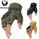 Luvas táticas ao ar livre. Luvas esportivas de airsoft, Crossfit, musculação