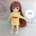 Mini Boneca BJD (Diversos modelos com articulações móveis e 16cm)