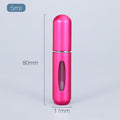 Recipiente portátil para perfumes (5ml recarregável para viagens)
