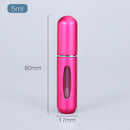 Recipiente portátil para perfumes (5ml recarregável para viagens)