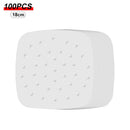Papéis antiaderentes para Air Fryer de celulose perfurado (100Pc )