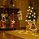 Luzes de corda de sinos para decoração de natal ( Sua casa aconchegante com toda família reunida)