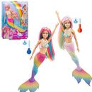 Boneca Barbie Sereia colorida, Mini sereias, kit de Barbie + roupa (Vários modelos)