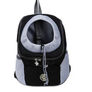 Mochila de passeio para pet com abertura frontal estilo canguru