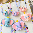 Bolsinha infantil  de silicone(Vários temas)