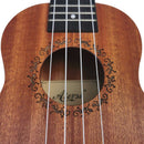 Ukulele mogno Soprano instrumento musical (Ukelelê profissonal)