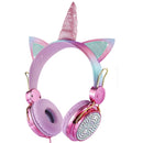 Fone de ouvido com tema de unicórnio( Sua filha vai amar esse presente)