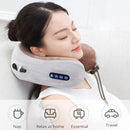 Travesseiro elétrico para massageador de pescoço em forma de U multifuncional(Massagem cervical de ombro relaxante)