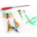 Conjunto de acessórios para interação de gatos ,túnel e brinquedos para animais de estimação.