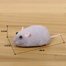 Brinquedos de simulação de rato, para gatos espertos (Controle remoto eletrônico sem fio de pelúcia)