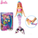 Boneca Barbie Sereia colorida, Mini sereias, kit de Barbie + roupa (Vários modelos)
