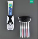 Suporte automático de pasta de dente (2 peças)