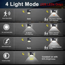 LED luz solar lâmpada solar externa com sensor de movimento(Mais economia e mais segurança)