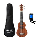 Ukulele mogno Soprano instrumento musical (Ukelelê profissonal)