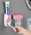 Suporte automático de pasta de dente (2 peças)