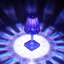 Abajur de mesa de diamante com sensor de toque, luz de decoração( Decoração de salas, bares, hosteis)