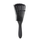 Escova  para modelagem de cabelos cacheados  e crespos (Massageie o Couro cabeludo enquanto seus cachos tomam forma)