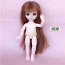Mini Boneca BJD (Diversos modelos com articulações móveis e 16cm)